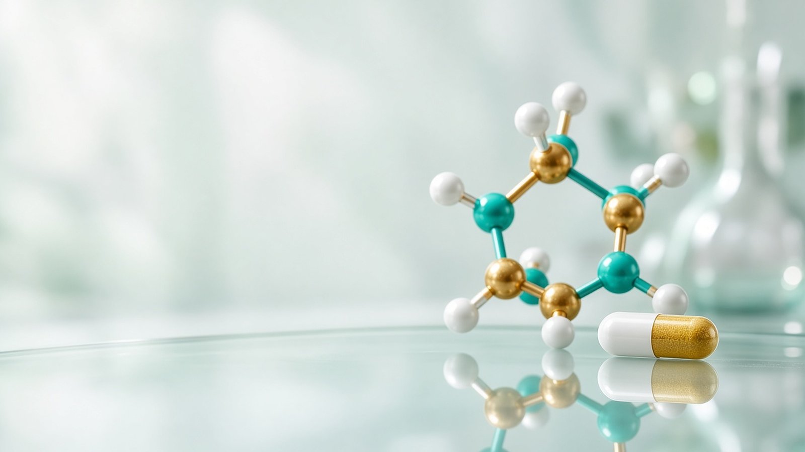 Molecular model and pharmaceutical capsule